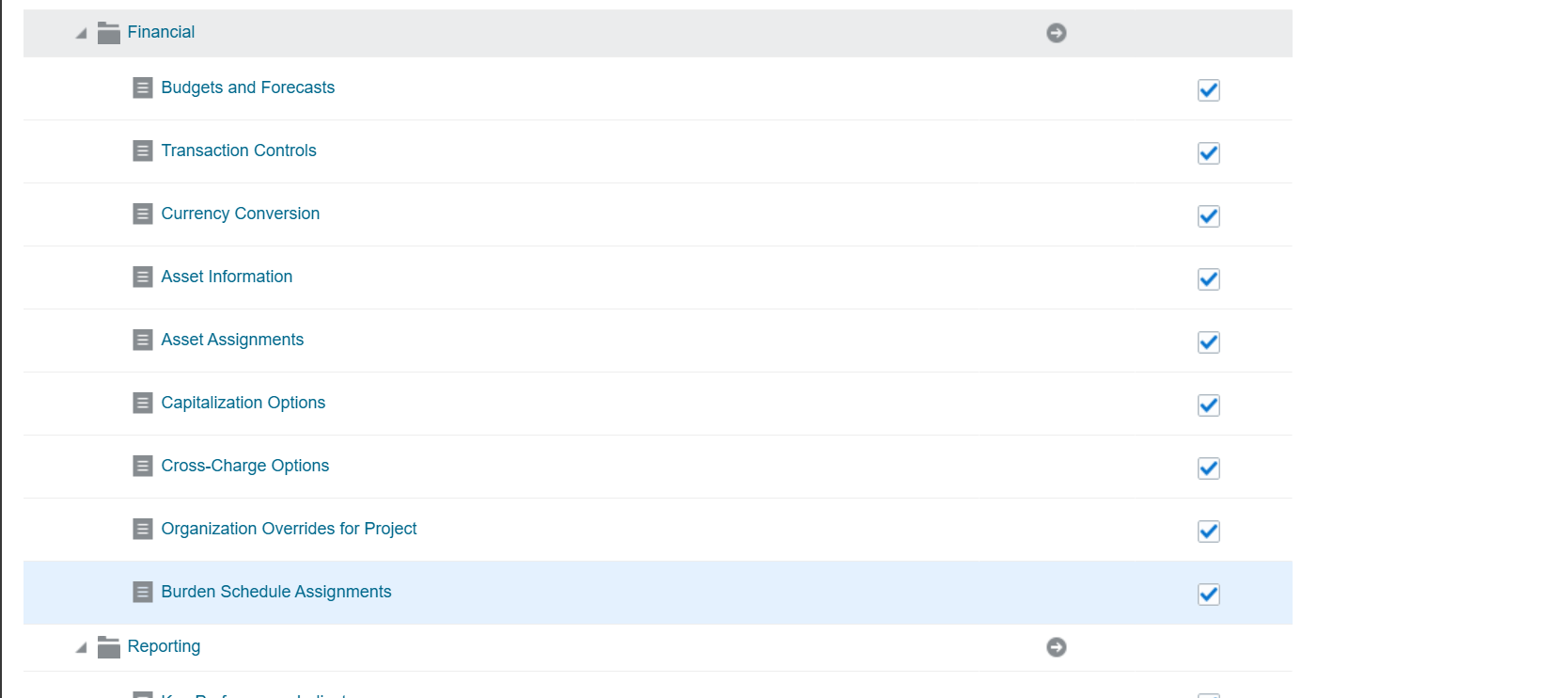 Error while creating Project template and unable to view Burden ...