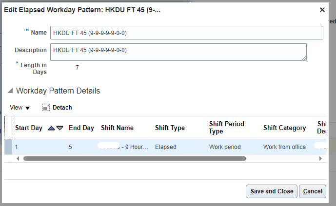 Work Schedule is NOT working — Cloud Customer Connect