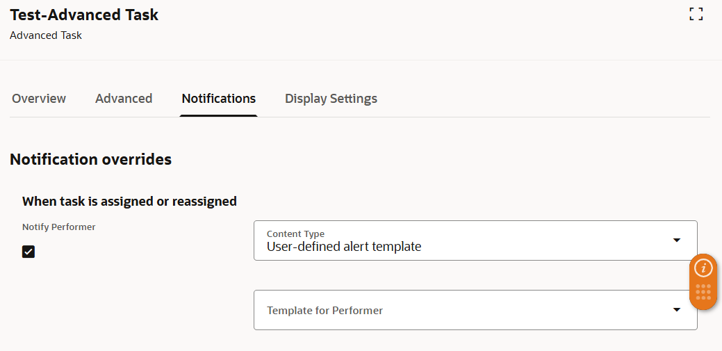 Custom Template not appearing in Notification overrides for a task ...