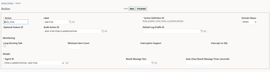 Error When Trying to Create An Action — Cloud Customer Connect