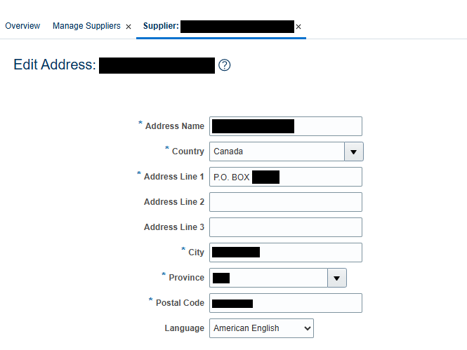 Is there a way to create a validation on the supplier address ? — Cloud ...