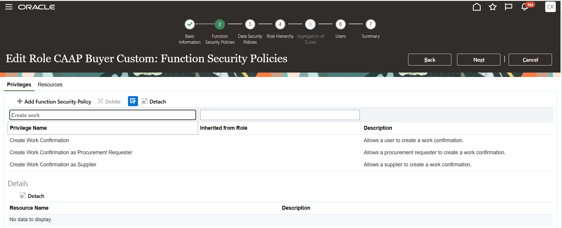 Create Work Confirmation is not available to the Requester — Cloud ...