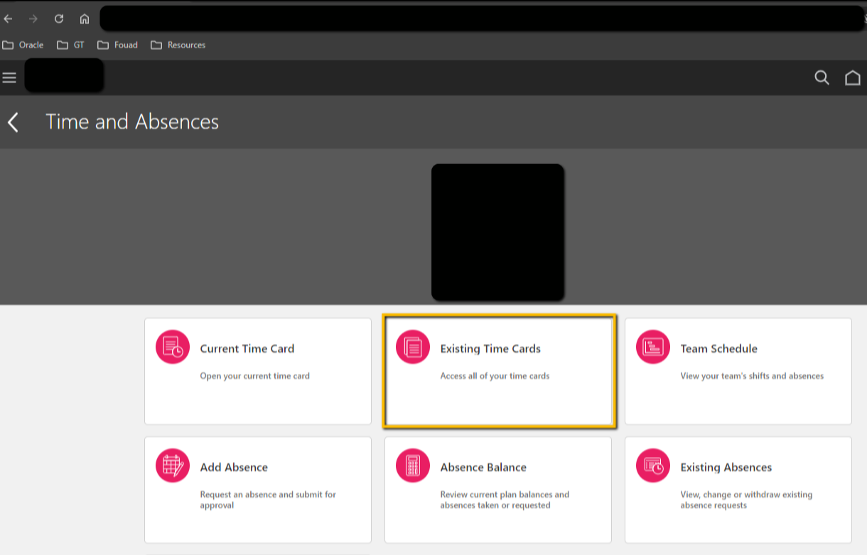 Error Creating Time Card Index 0, Size: 0 — Cloud Customer Connect