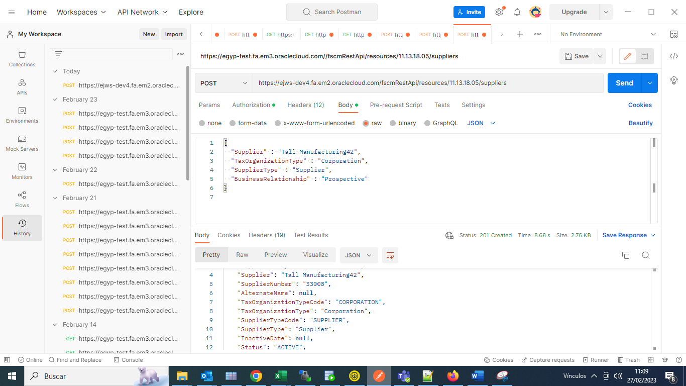 VB addin excel for suppliers. Not able to create supplier — Cloud ...