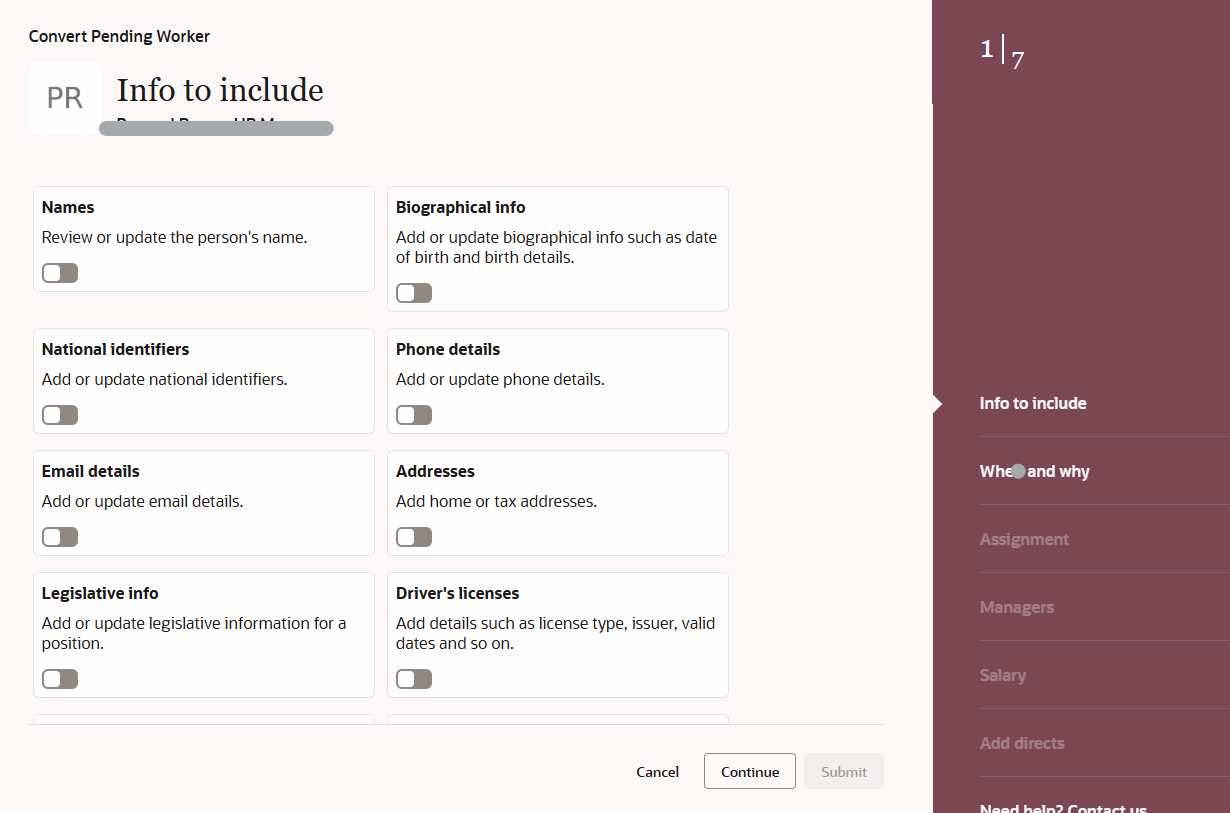 Is it possible to add a section in an HCM page (Pending Workers) but ...