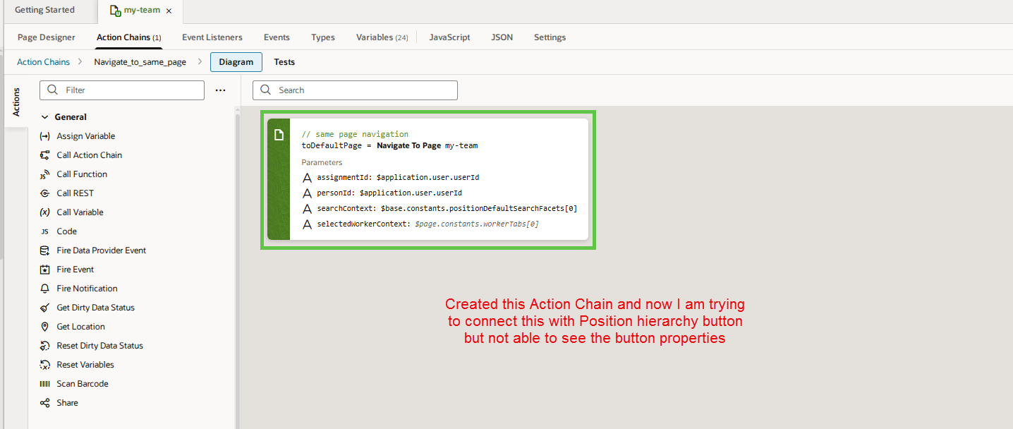How to Change Navigation Using Visual Builder Studio on Team Activity ...