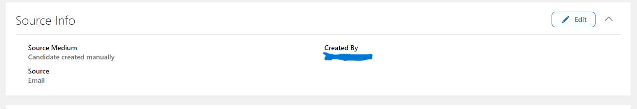 Candidate referred by Agency on a job application shows Source as Email ...