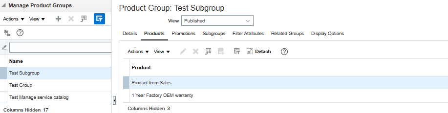 Products not populating on Service Requests and Work Orders — Cloud ...