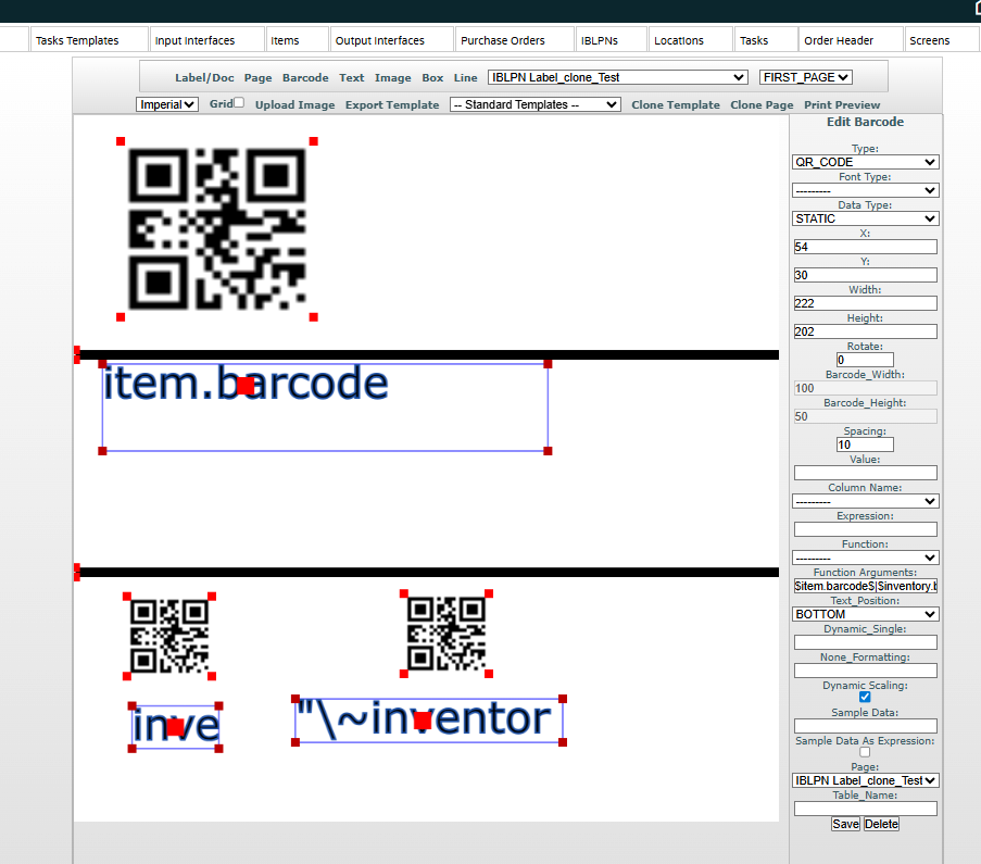 I am not able to use an expression in the Label Designer to concatenate ...