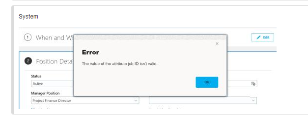 Unable to update employee line manager to other gives error — Cloud ...