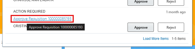 Getting an error when viewing Line Item as Approver — Cloud Customer ...
