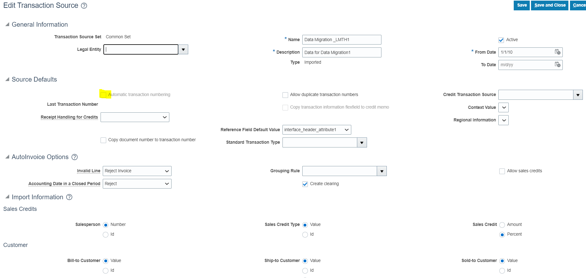 Import AutoInvoice process ends with error — Cloud Customer Connect