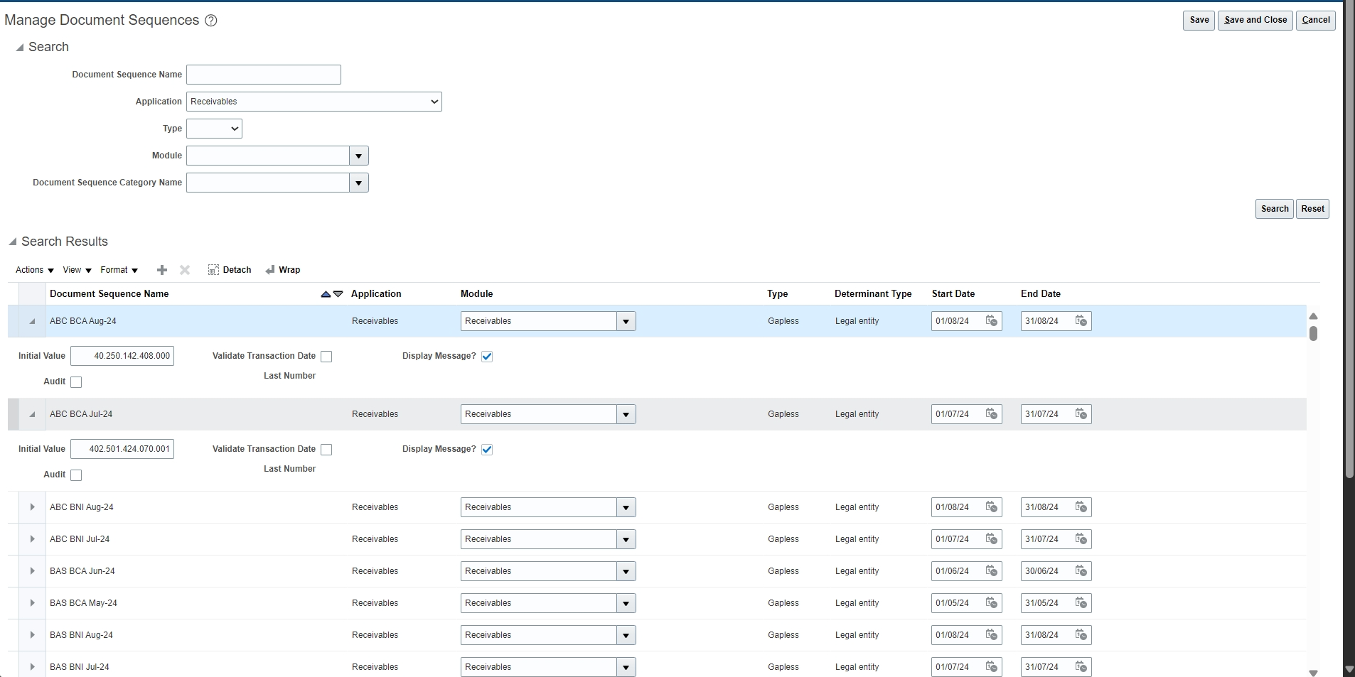 Is It Possible to Mass Upload Receivable Document Sequence Setup ...