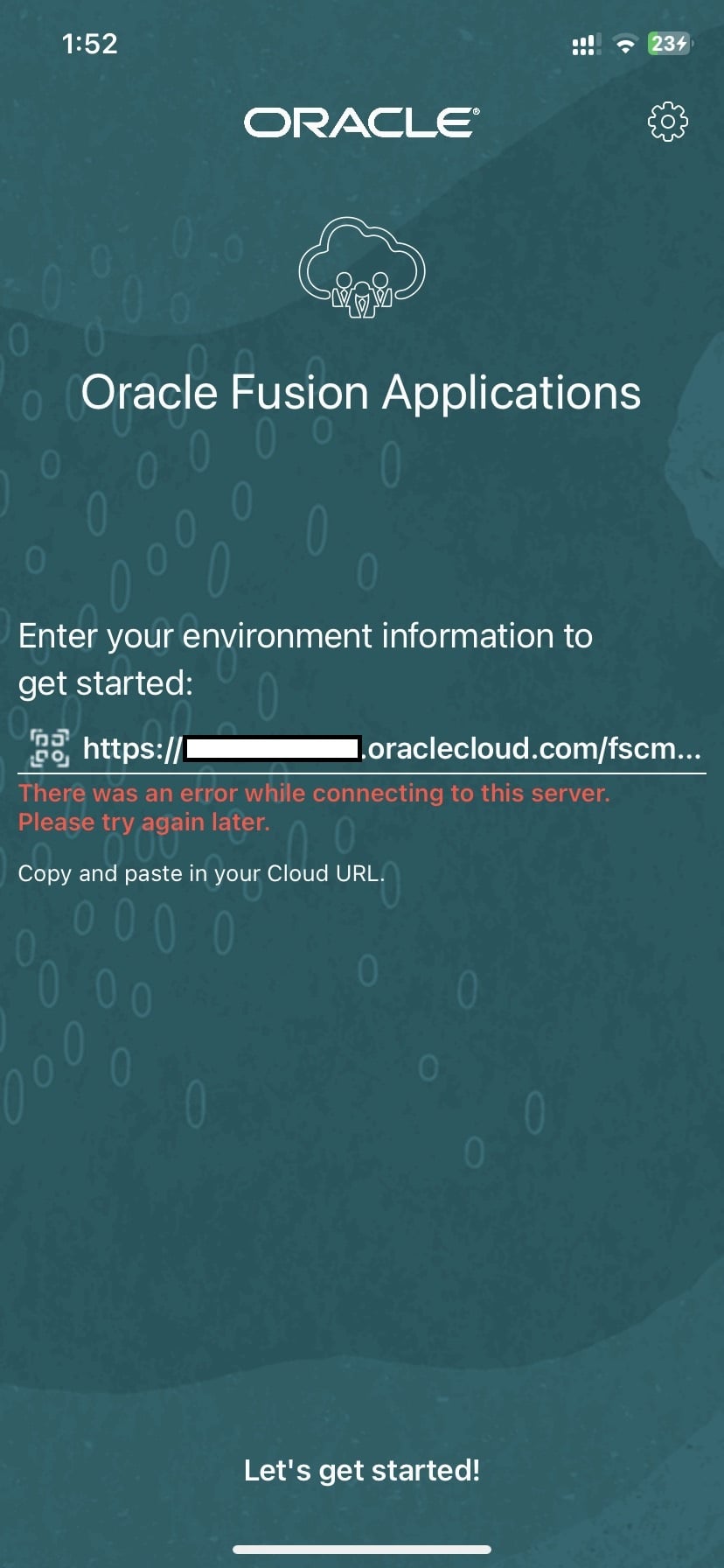 Unable to login to Oracle Cloud application from IOS Devices — Cloud ...