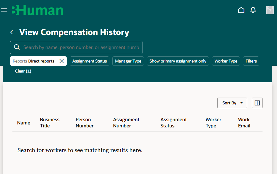View Compensation History - Reports not displayed on Redwood UI — Cloud ...