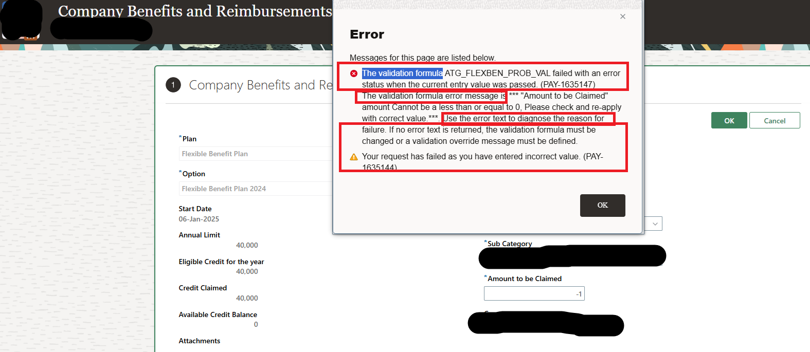 icp errors — Cloud Customer Connect