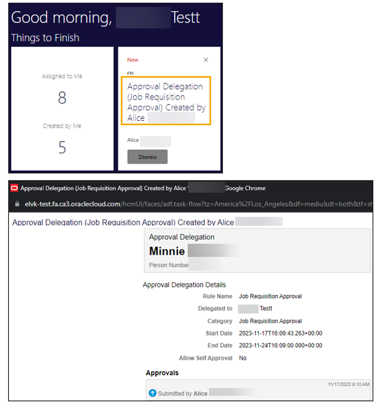 Approval Delegation Notification - How to Reactivate — Cloud Customer ...
