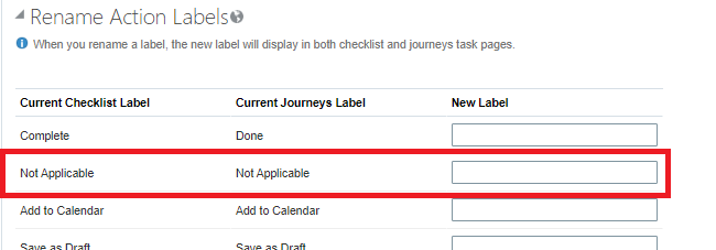 Delete Journey Task Label — Cloud Customer Connect