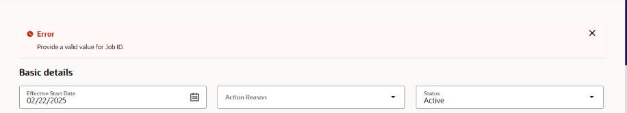 Error when updating position — Cloud Customer Connect