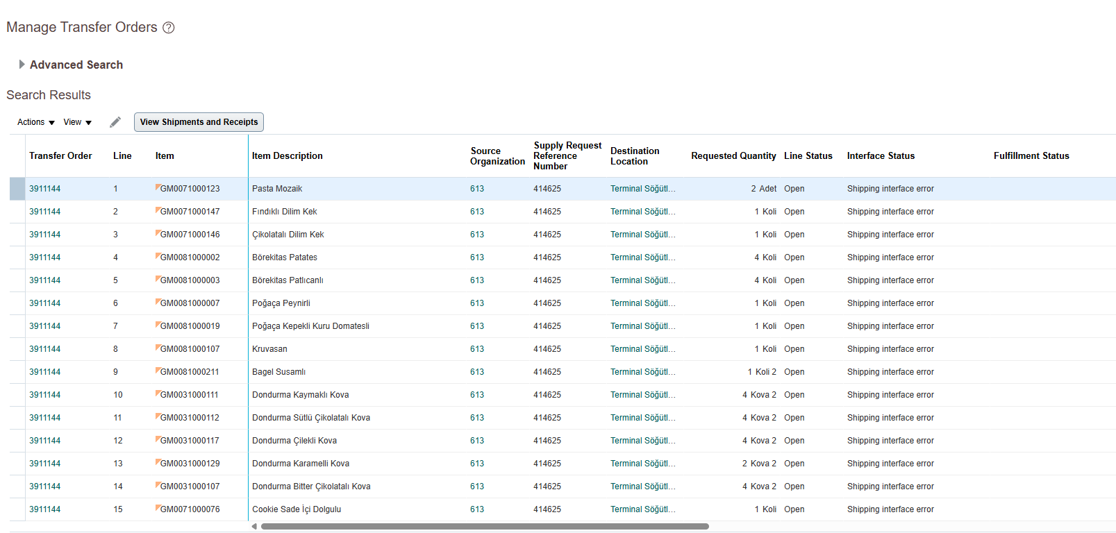 Shipping Interface Error Query Oracle Rest Api Interface status of transfer order is shipping interface error status ...