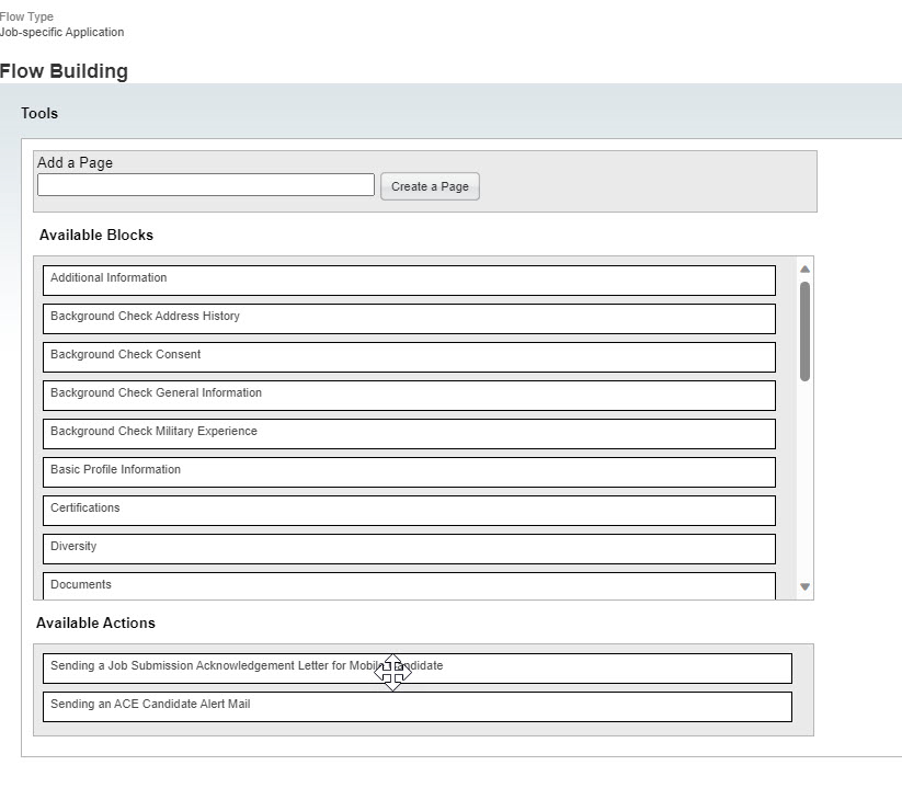 Create Taleo custom available blocks — Cloud Customer Connect