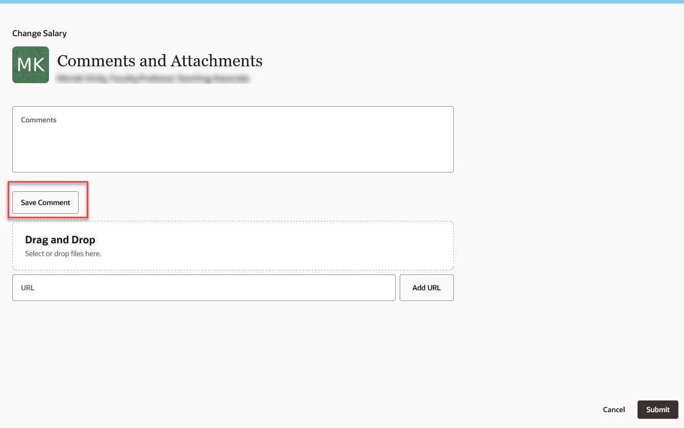 Can the Save Comment Button be hidden if not using AI-Generated ...