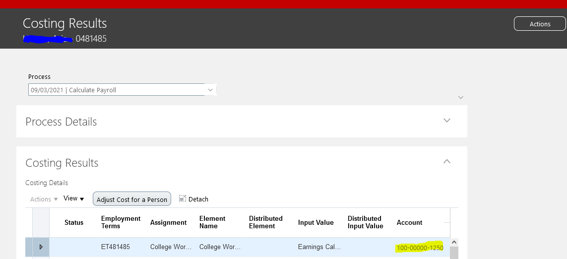 Query to get account number — Cloud Customer Connect