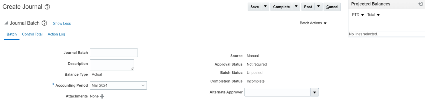 Add/Option to Journal Header DFF field in Journal Upload Spreadsheet ...