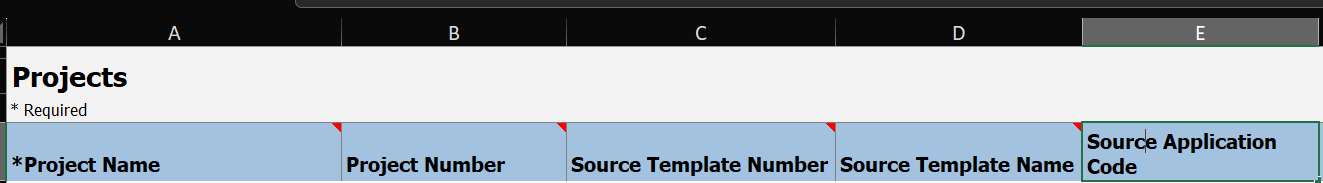Source Application Code in projects — Cloud Customer Connect