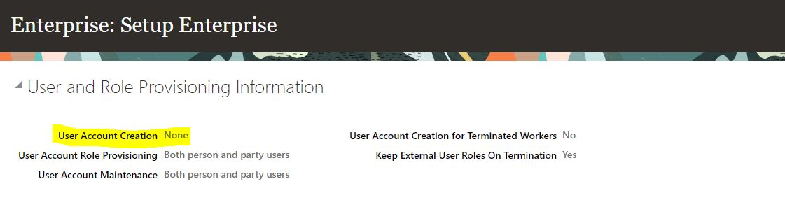 Manage Enterprise HCM Information — Cloud Customer Connect