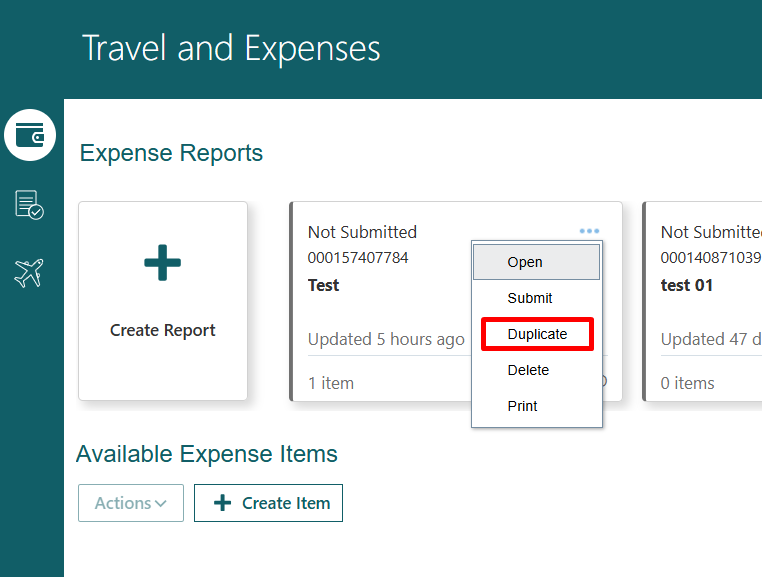 How to remove duplicate button from the expense work area In I Expense ...