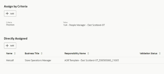 How to report on Directly Assigned detail in AOR Template — Cloud ...