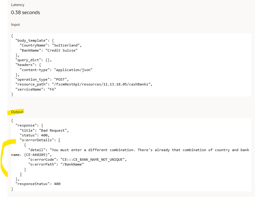 Response Api Call Example AI Agent REST API - retreiving the API call response in chat — Cloud ...