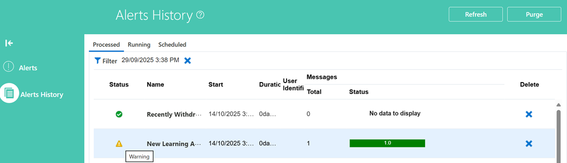 New Learning Assignment Alert - Warning — Cloud Customer Connect
