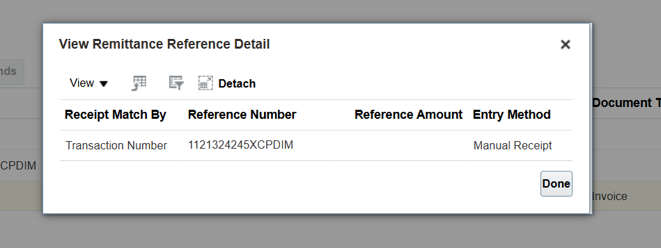 Auto Match Rule is not applying AR Transaction to Receipt, even if ...