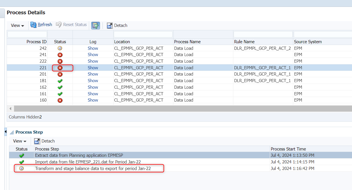 How to stop completely the data load rule (DLR) — Cloud Customer Connect