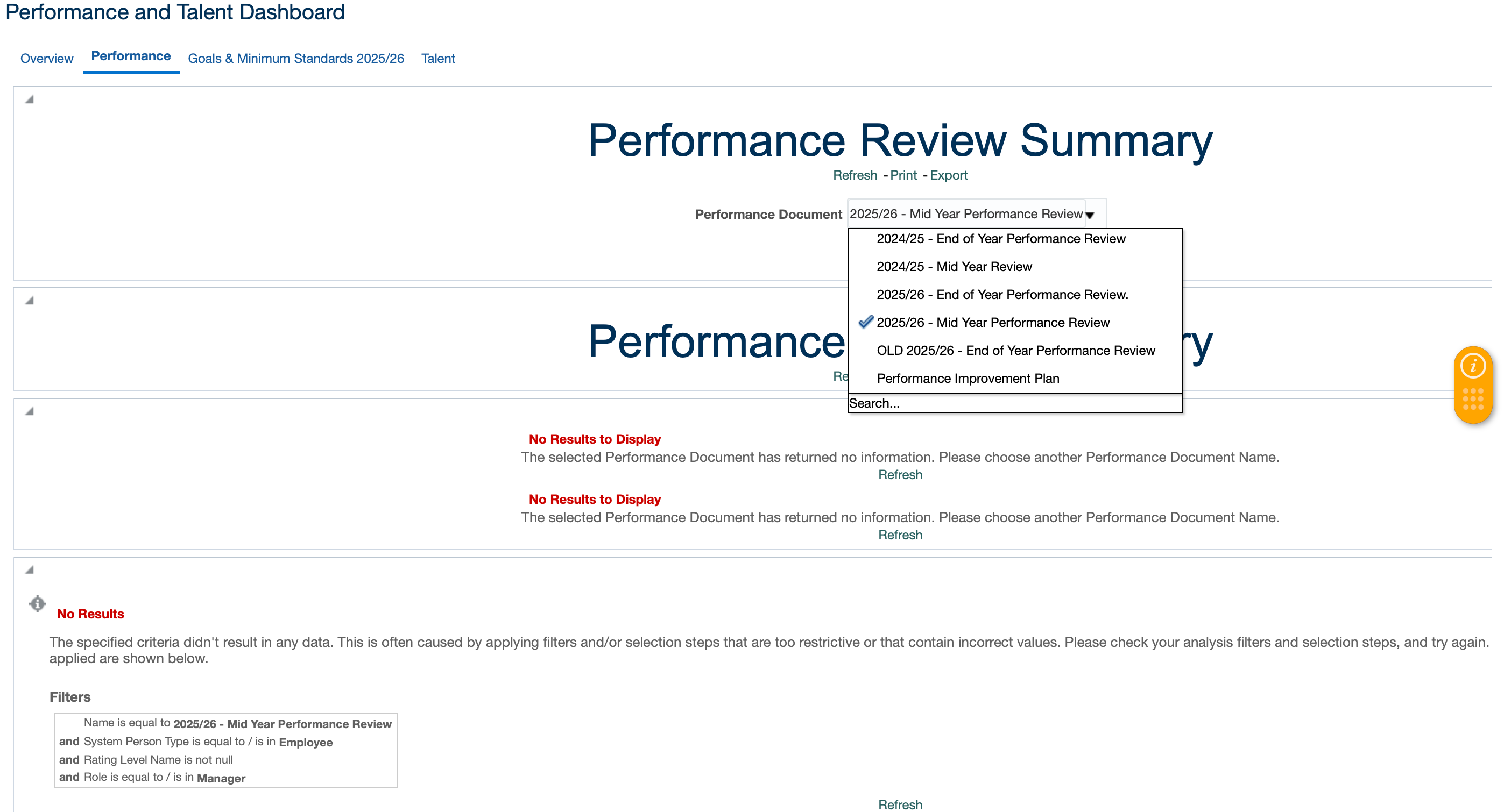 How to remove document period from dashboard — Cloud Customer Connect