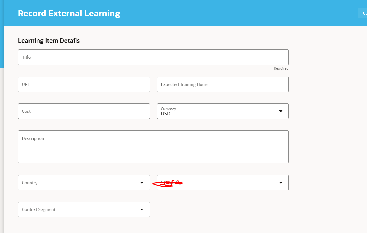 Hide Context Segment from Record External Learning ESS Page — Cloud ...