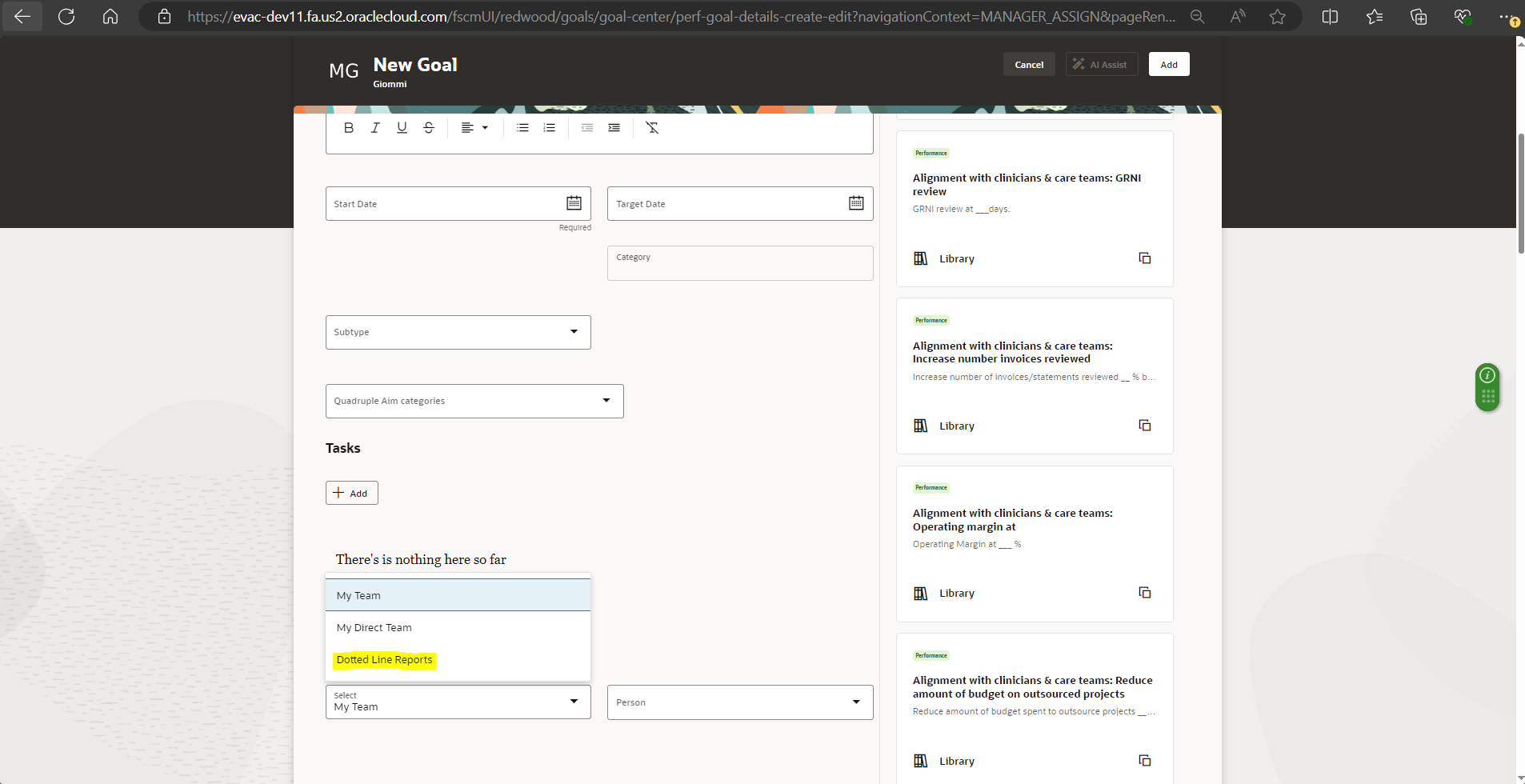 how-to-hide-dotted-line-reports-option-from-manager-while-assigning-a
