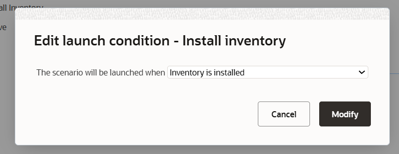 Edit Launch Condition not refreshing UI after inventory installation ...