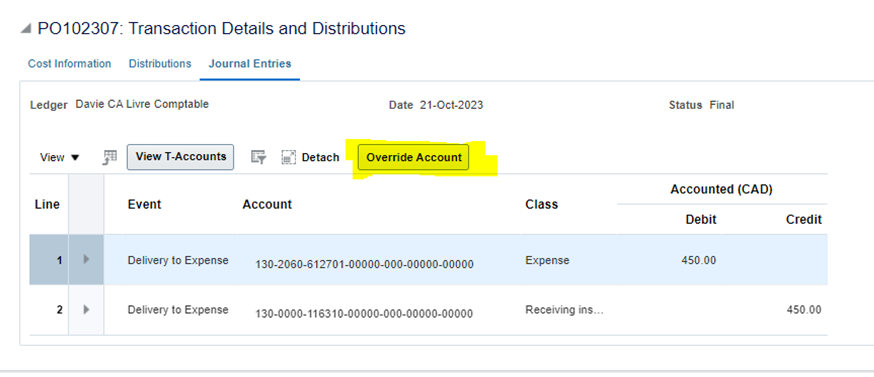 Problem with Receipt Accounting — Cloud Customer Connect