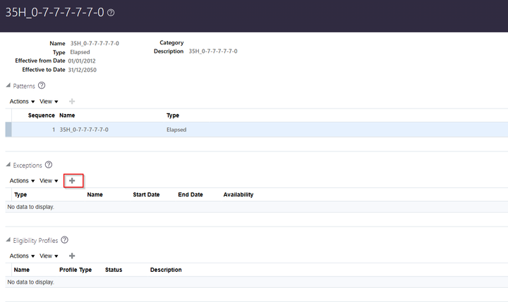 Bulk Update of Work Schedules with Exceptions — Cloud Customer Connect