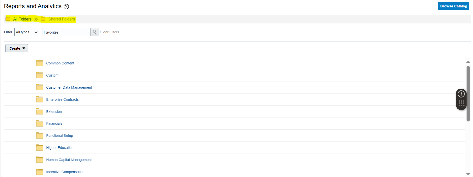 Default Report Default View Reports and Analytics — Cloud Customer Connect