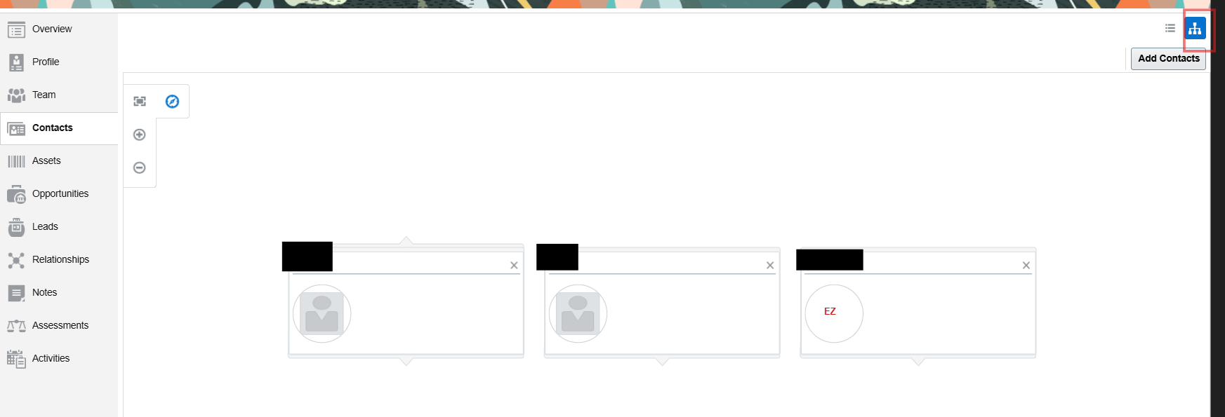 Contacts are not visible in List view but able to see in Hierarchy View ...