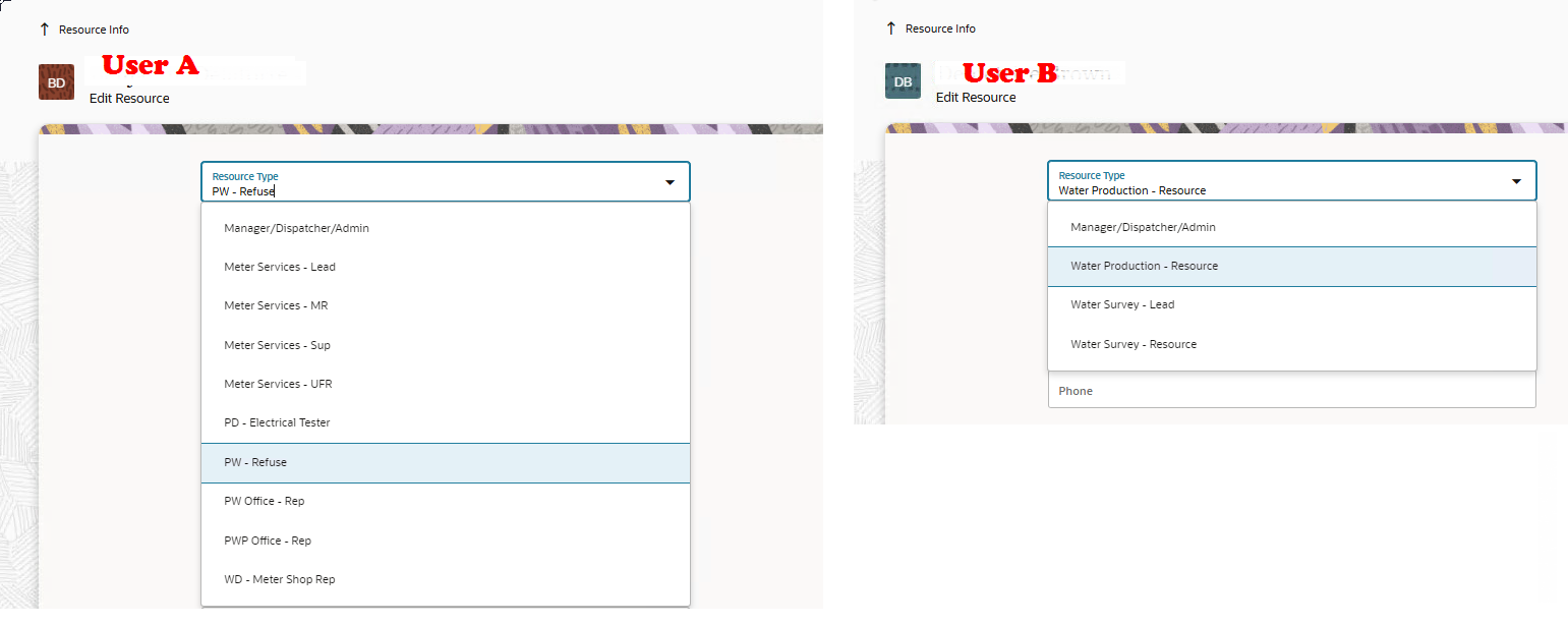 Resource Type is being grouped During Edit Resource — Cloud Customer ...