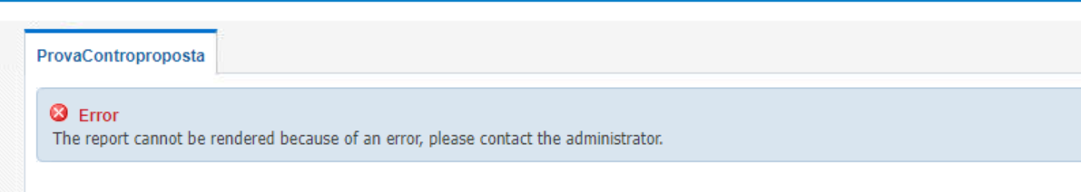 Excel Report Error — Cloud Customer Connect
