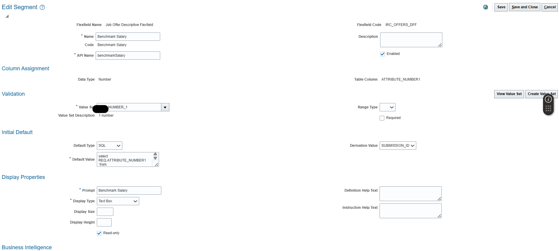 How to Convert DFF Default Value using SQL in VBCS — Cloud Customer Connect