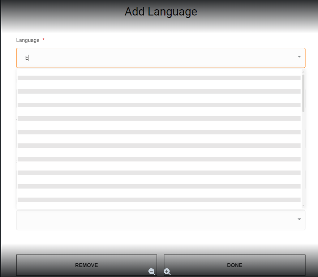 LOVs not displaying in section in job application flow — Cloud Customer ...