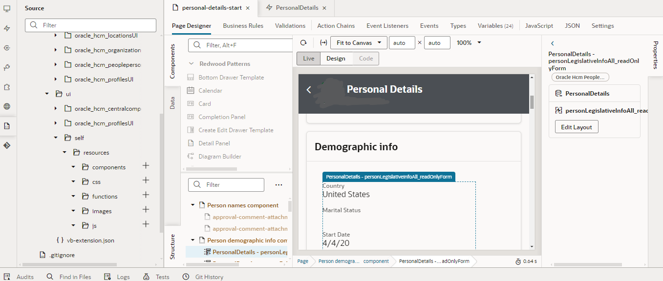 How to add a Hyperlink on the Redwood Personal Details Page — Cloud ...