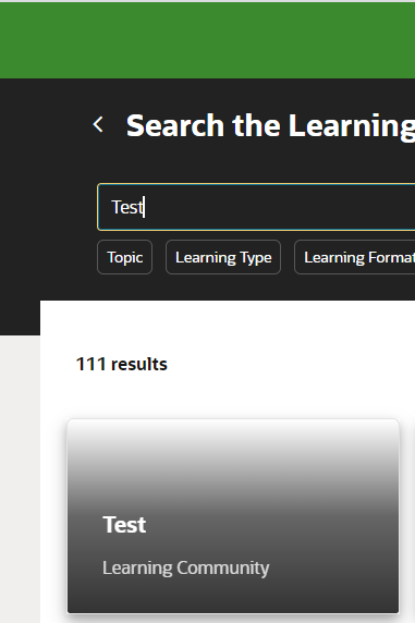 Is there anyway we can customize the learning search box — Cloud ...